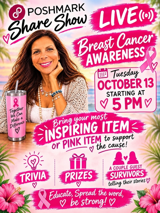 Other - Breast Cancer Awareness Live Share Show TUE OCT 13 @5PM